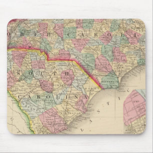 Mousepad Mapa da Carolina do Norte por Mitchell