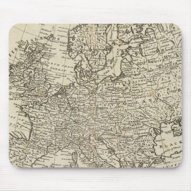 Mousepad Mapa da Europa 3 (Frente)