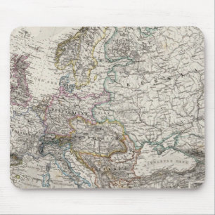 Mousepad Mapa da Europa por Stieler