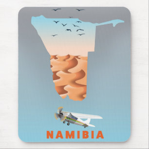 Mousepad Mapa da Namíbia
