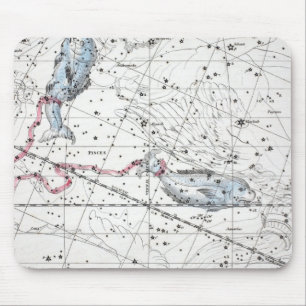 Mousepad Mapa da placa XXII das constelações