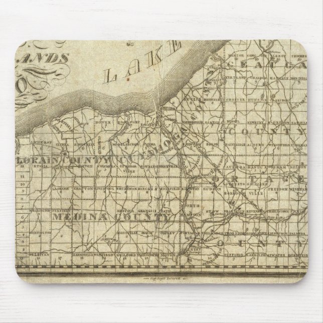 Mousepad Mapa da Reserva Ocidental (Frente)