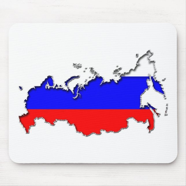 Mousepad Mapa da Rússia (Frente)