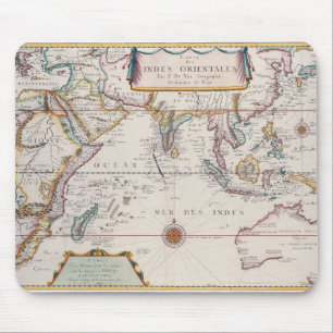 Mousepad Mapa de 3Sudeste Asiático