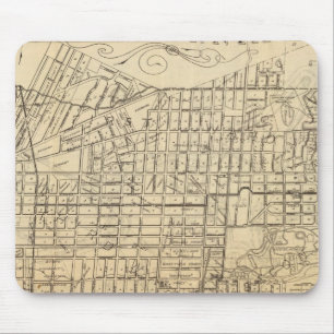 Mousepad Mapa de Berkeley, Califórnia