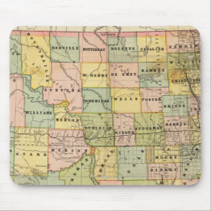 Mousepad Mapa de Dakota