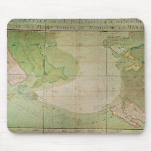 Mousepad Mapa de descobertas novas