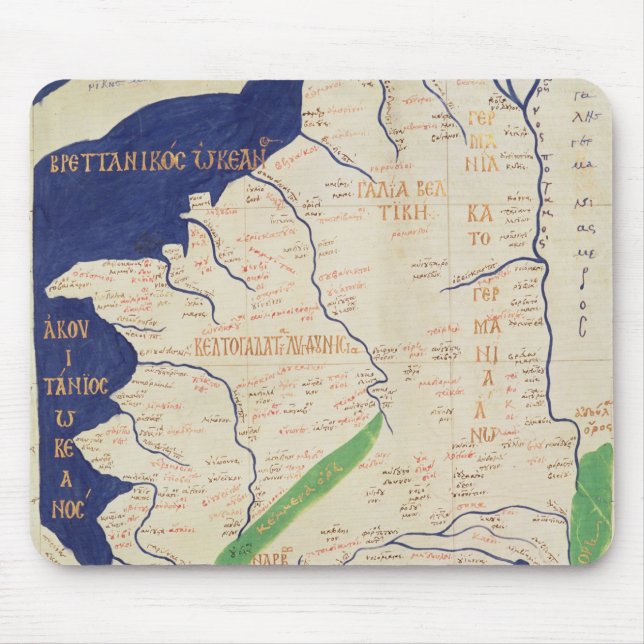 Mousepad Mapa de France, 'de Geographia (Frente)