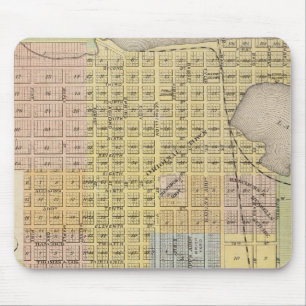 Mousepad Mapa de Hastings, Condado de Dakota, Minnesota