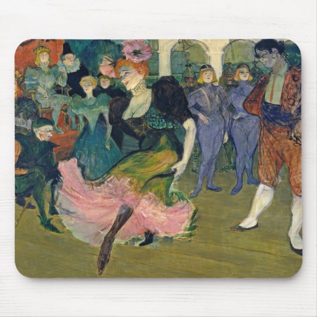 Mousepad Mapa de Henri de Toulouse-Lautrec |: A viagem de (Frente)