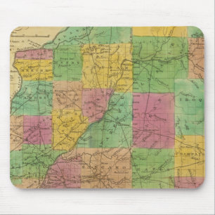 Mousepad Mapa de Illinois
