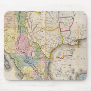 Mousepad Mapa de los Estados Unidos da América