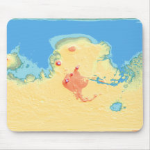 Mapa de Mars Mola após terraformagem