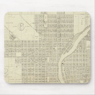 Mousepad Mapa de Milwaukee
