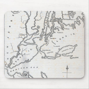 Mousepad Mapa de New York e da vizinhança