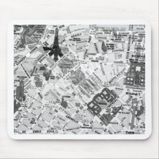 Mousepad mapa de Paris