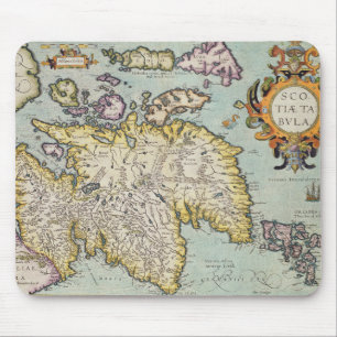 Mousepad Mapa de Scotland   Miliaria Scotia