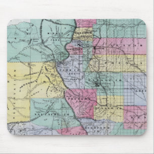 Mousepad Mapa de Thayer do Colorado