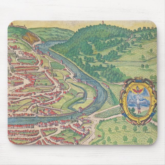 Mousepad Mapa de Viena (Frente)