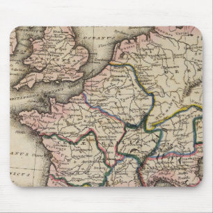 Mousepad Mapa do Atlas da Europa
