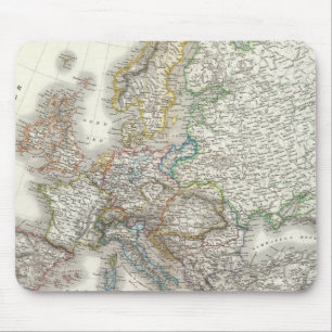 Mousepad Mapa do Atlas Europa