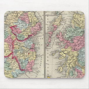 Mousepad Mapa Do Condado Da Escócia