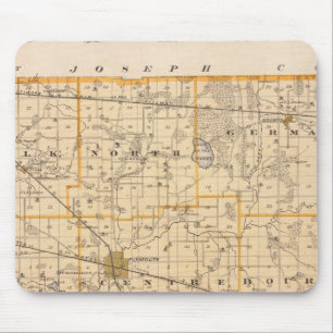 Mousepad Mapa do Condado de Marshall
