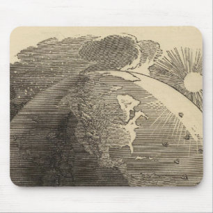 Mousepad Mapa do Hemisfério Ocidental por Goodrich