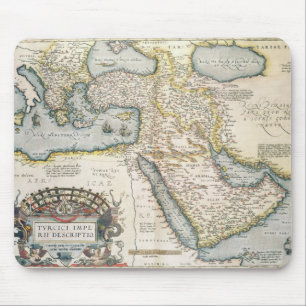 Mousepad Mapa do Médio Oriente