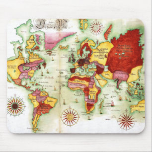 Mousepad Mapa do mundo 1675