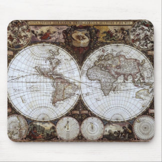 Mousepad Mapa do Mundo Antigo