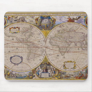 Mousepad Mapa do mundo antigo 2