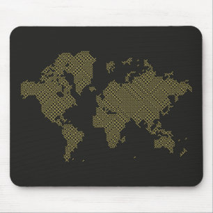 Mousepad Mapa do mundo de Digitas