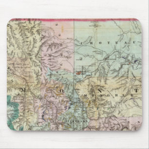 Mousepad Mapa Do Território De Montana