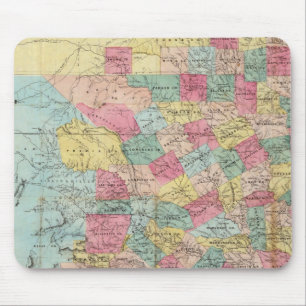 Mousepad Mapa do Texas de Cordova
