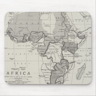 Mousepad Mapa do Tratado de África