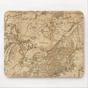 Mousepad Mapa dos Estados do Norte e do Meio 2