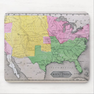 Mousepad Mapa dos Estados Unidos
