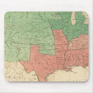 Mousepad Mapa dos Estados Unidos 2