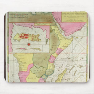 Mousepad Mapa dos países de África