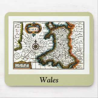 Mousepad Mapa e/ou bandeira de Wales