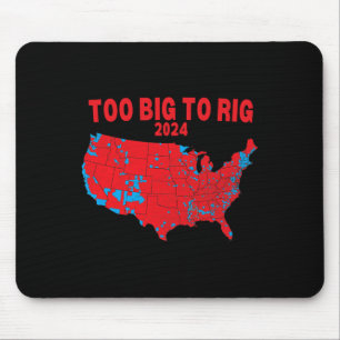 Mousepad Mapa Eleitoral 2024 Trump 312 Mapa Eleitoral Verme
