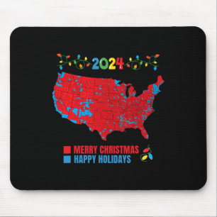Mousepad Mapa Eleitoral de Natal 2024 Família Trump Eleitor