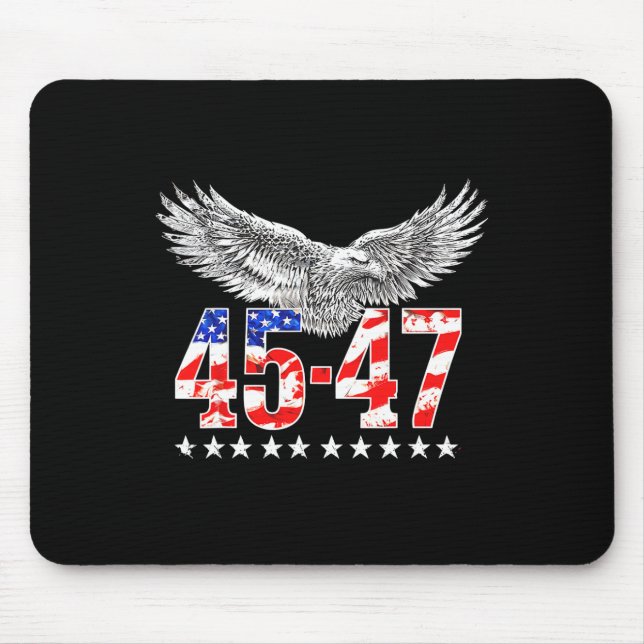 Mousepad Mapa Eleitoral Trump Escorregando Mapa Vermelho da (Frente)