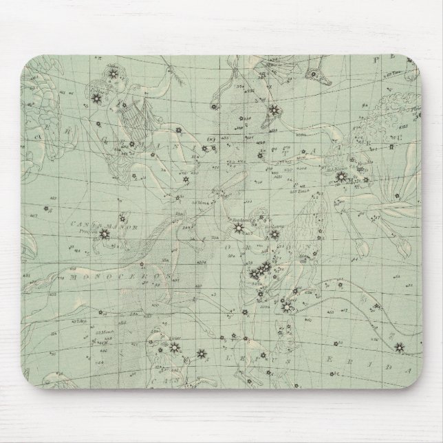 Mousepad Mapa em estrela (Frente)