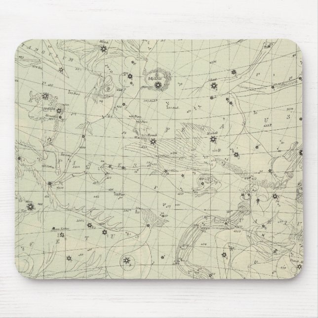 Mousepad Mapa em estrela 2 (Frente)