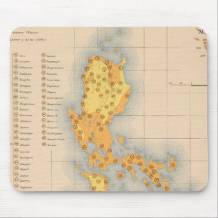 Mousepad Mapa etnográfico n.o 3