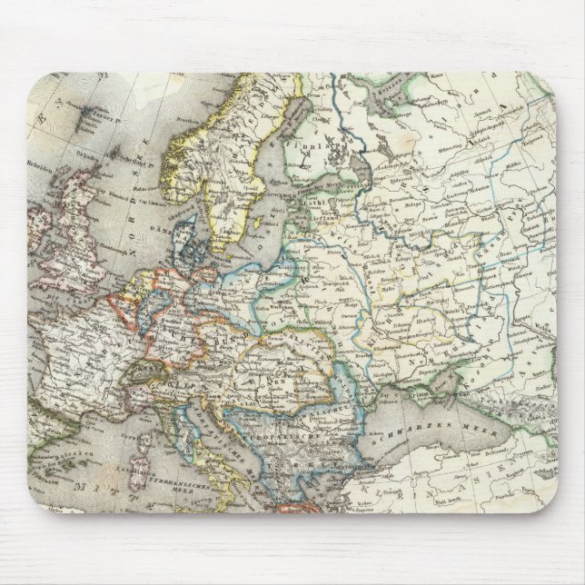 Mousepad Mapa Europeu (Frente)