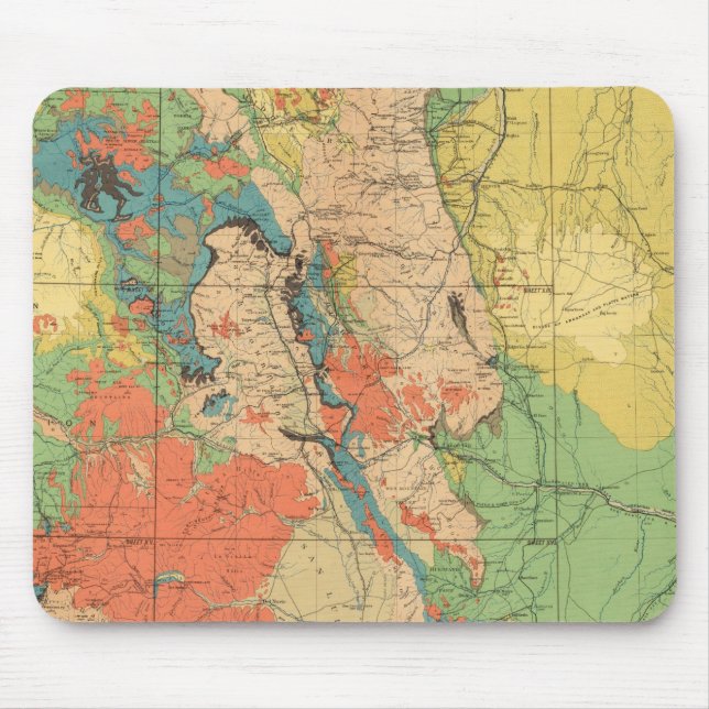 Mousepad Mapa Geológico Geral do Colorado (Frente)