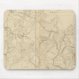 Mousepad Mapa Geológico Mostrando A Parte Sudoeste